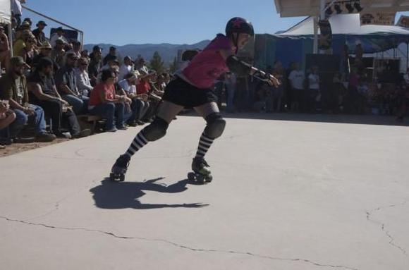 Yarr!  I lapped her!