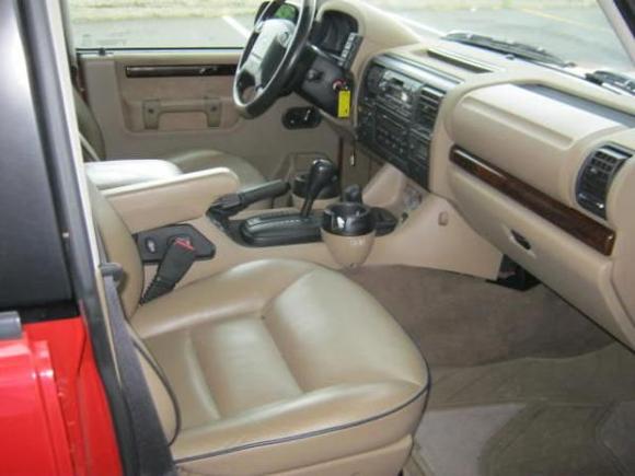 interior front truck