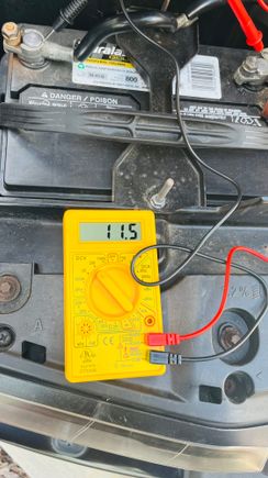 Voltage reading