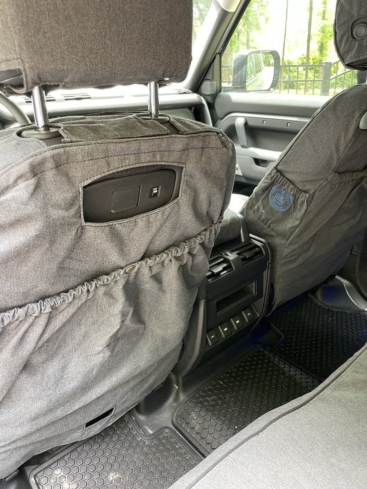 Interior/Upholstery - Melvill & Moon 2020 Defender Seat Covers - Gray - Used 6mths - $350 - Used - 2020 to 2023 Land Rover Defender 110 - Chester, NJ 07930, United States