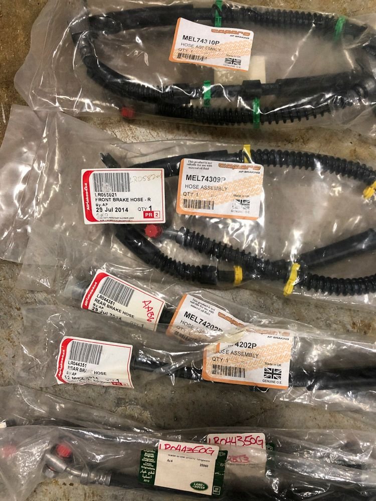 Brakes - Brake Hose Kit w/ Brake Fluid for Range Rover Sport SC 05-09' #ABP350SKA - NEW IN BOX - New - 2005 to 2009 Land Rover Range Rover Sport - North Palm Beach, FL 33408, United States
