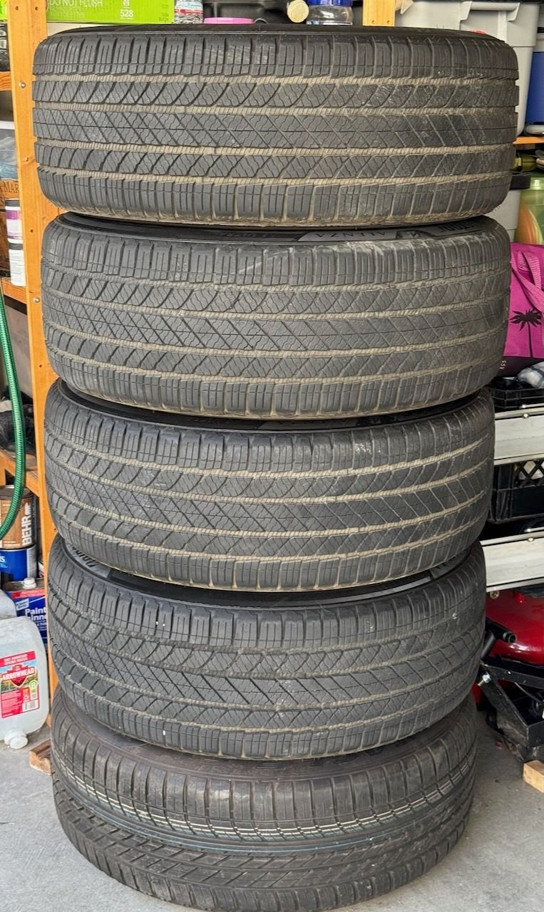 Wheels and Tires/Axles - Five 21" Land Rover Discovery Wheels and Tires - Used - -1 to 2026  All Models - Los Angeles, CA 90029, United States