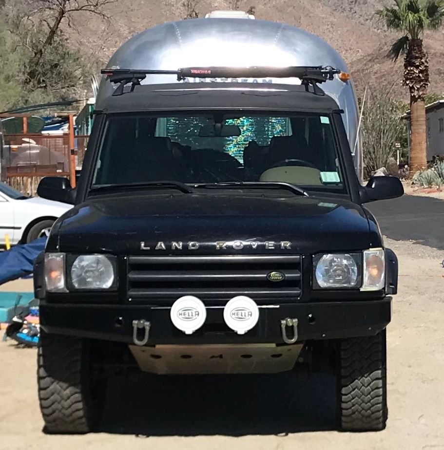 Accessories - Thule Rack Load Cross Bars and Crossroad Rapid System Footpack Mounts - Used - 1994 to 2004 Land Rover Discovery - San Diego, CA 92121, United States