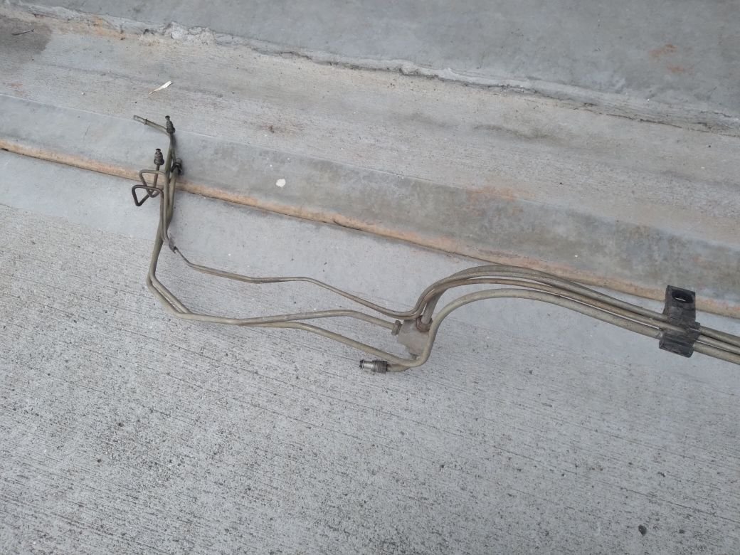 Engine - Intake/Fuel - Camaro Firebird OEM Steel Fuel Lines [cut in 2 sections for shipping] - Used - 0  All Models - Greer, SC 29651, United States
