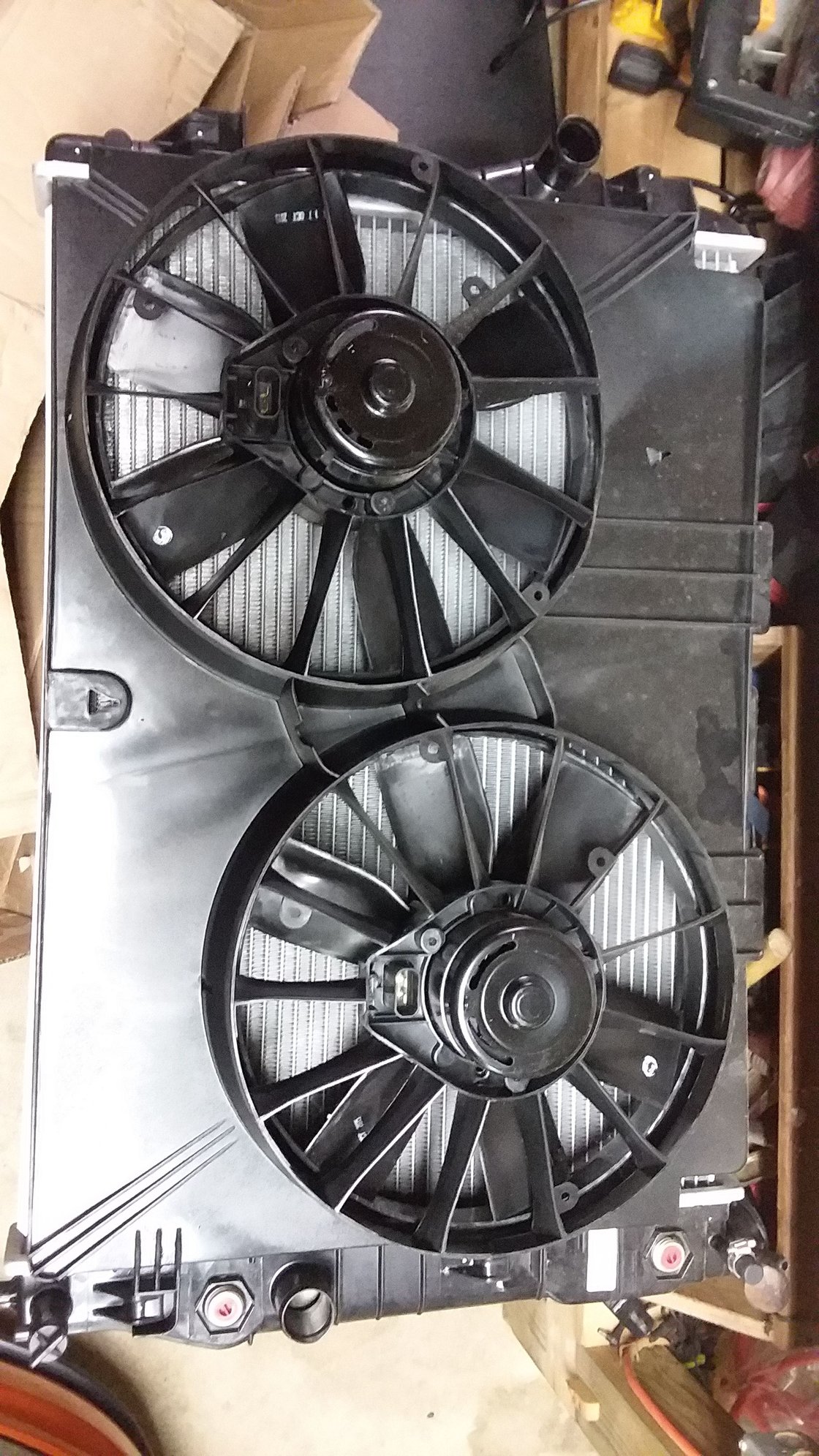  - 4th gen Camaro radiator and dual fans NEW! - Asheville, NC 28801, United States