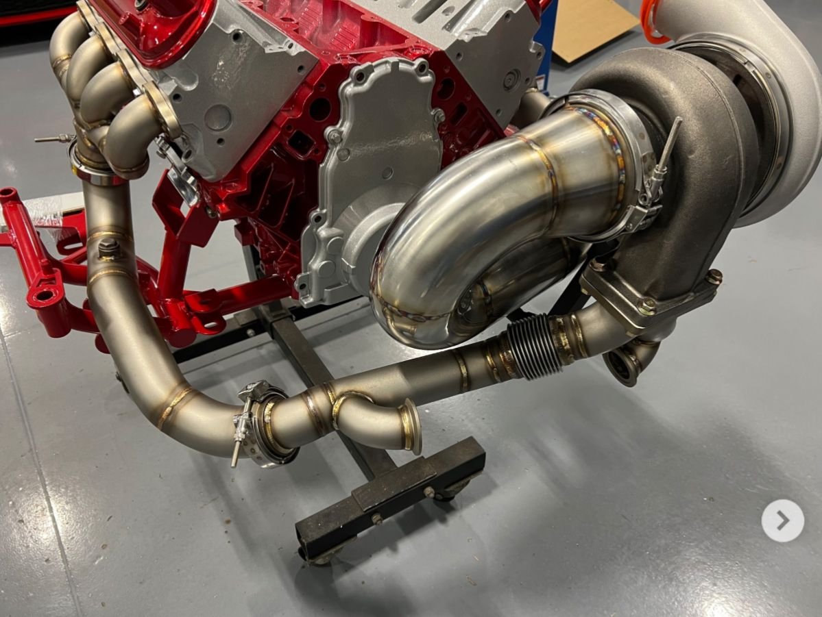Miscellaneous - Huron Speed T6 Rear Exit Downpipe Fbody - New - 0  All Models - Mason, OH 45040, United States