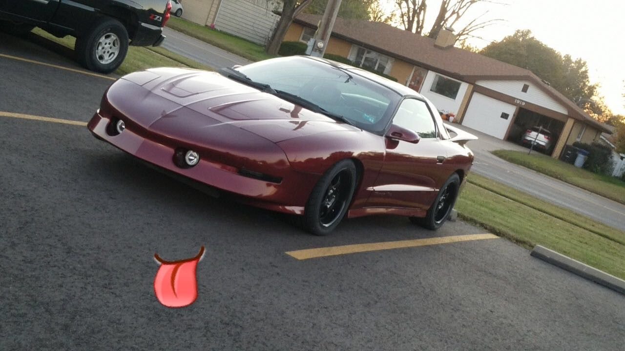 1994 Pontiac Firebird - 1994 Trans Am GT - Used - VIN 2G2FV22P2R2201447 - 89,000 Miles - 8 cyl - 2WD - Automatic - Hatchback - Red - Wichita, KS 67206, United States