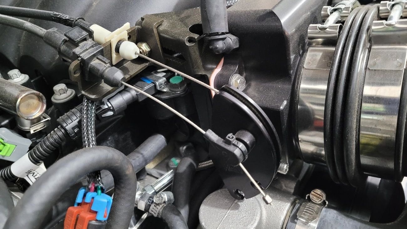 How to adjust fbody cruise control cable after LT1 > LS3 swap