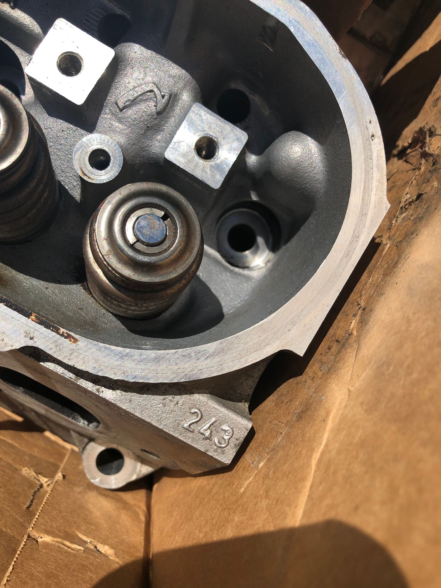  - Set of used 243 cylinder heads with valves and springs - Rochester, NY 14617, United States