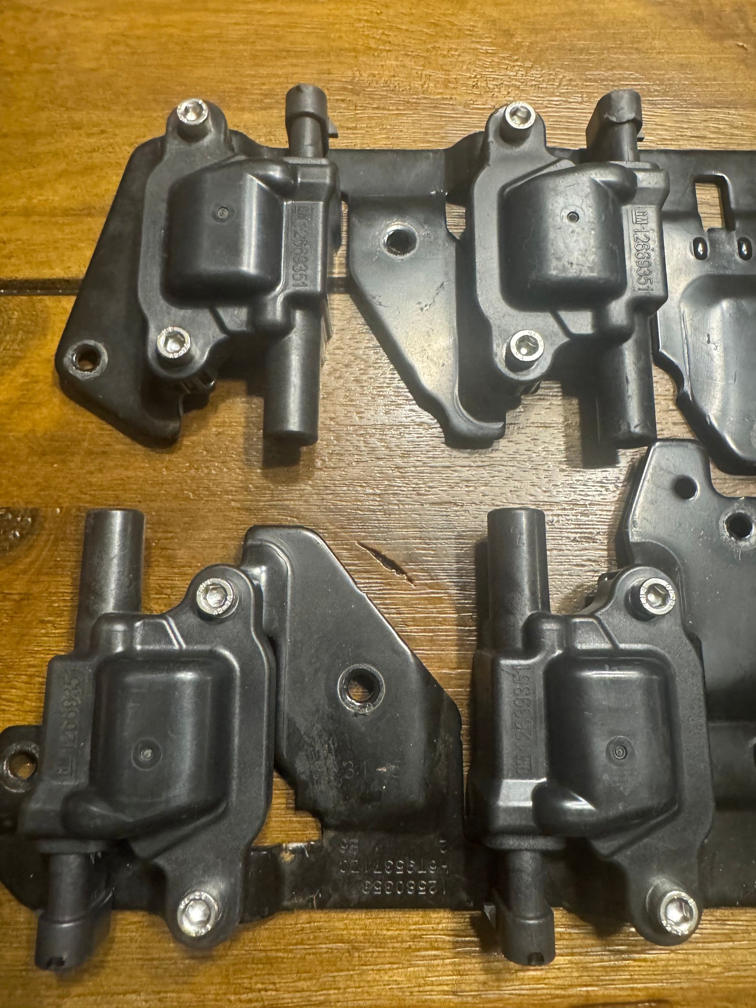 Engine - Electrical - LS3 coils and brackets. - Used - -1 to 2027  All Models - Allen Park, MI 48101, United States