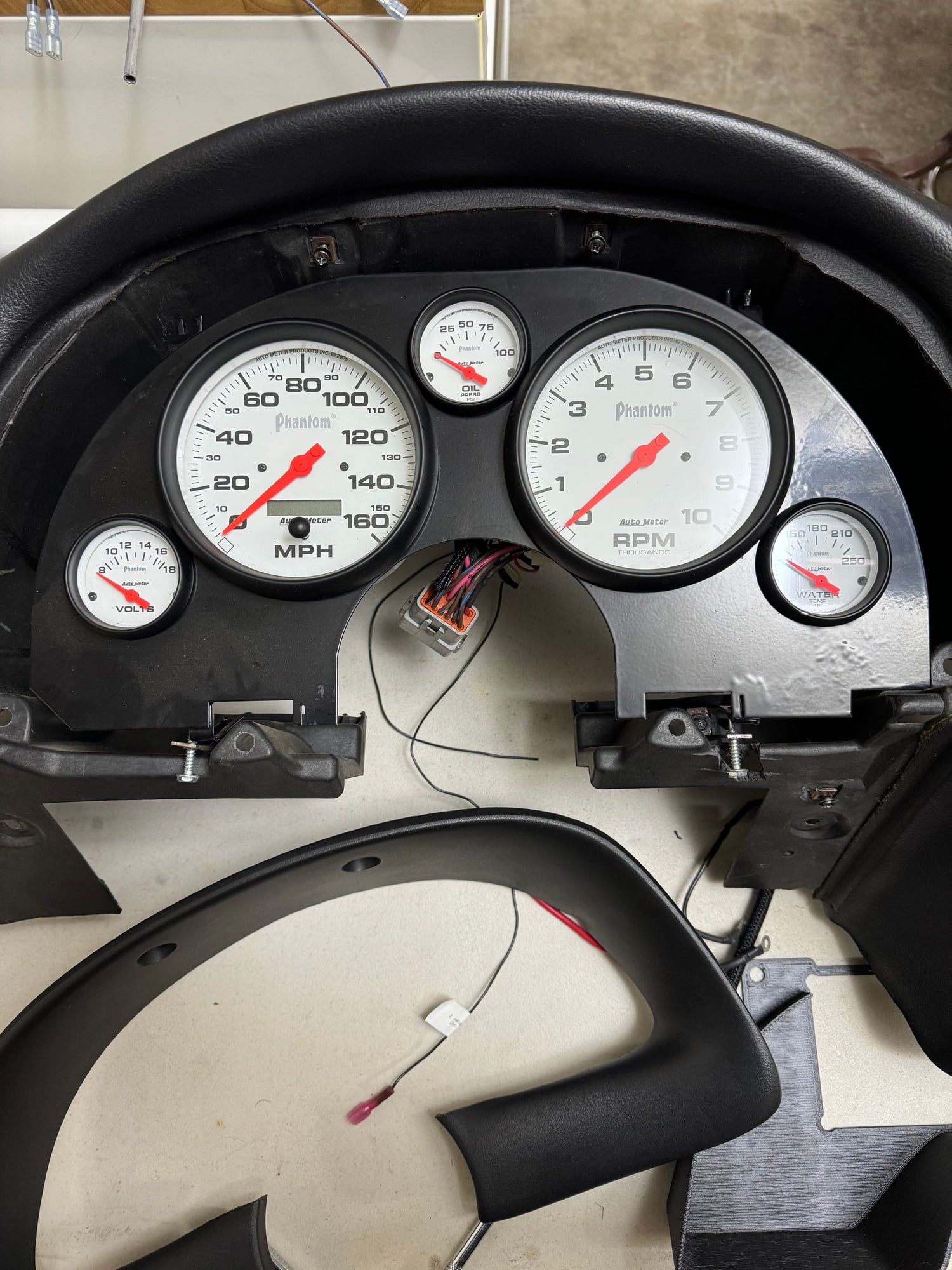 Miscellaneous - Custom dash bezel and gauges - Used - 1998 to 2002 Chevrolet Camaro - Plain City, UT 84404, United States