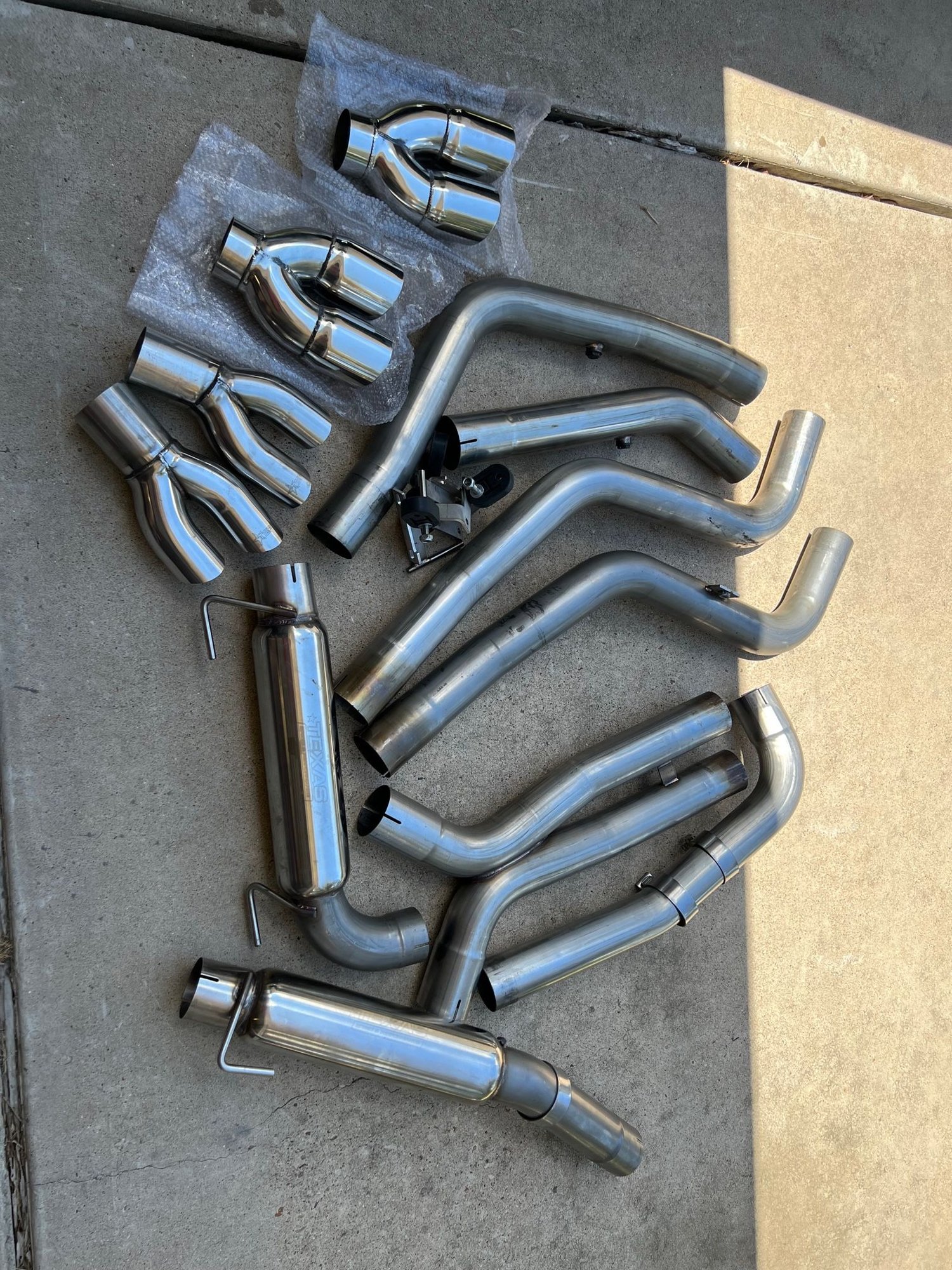 Engine - Exhaust - Texas Speed And Performance 3' true dual exhaust - Used - 1998 to 2002 Chevrolet Camaro - Leander, TX 78641, United States