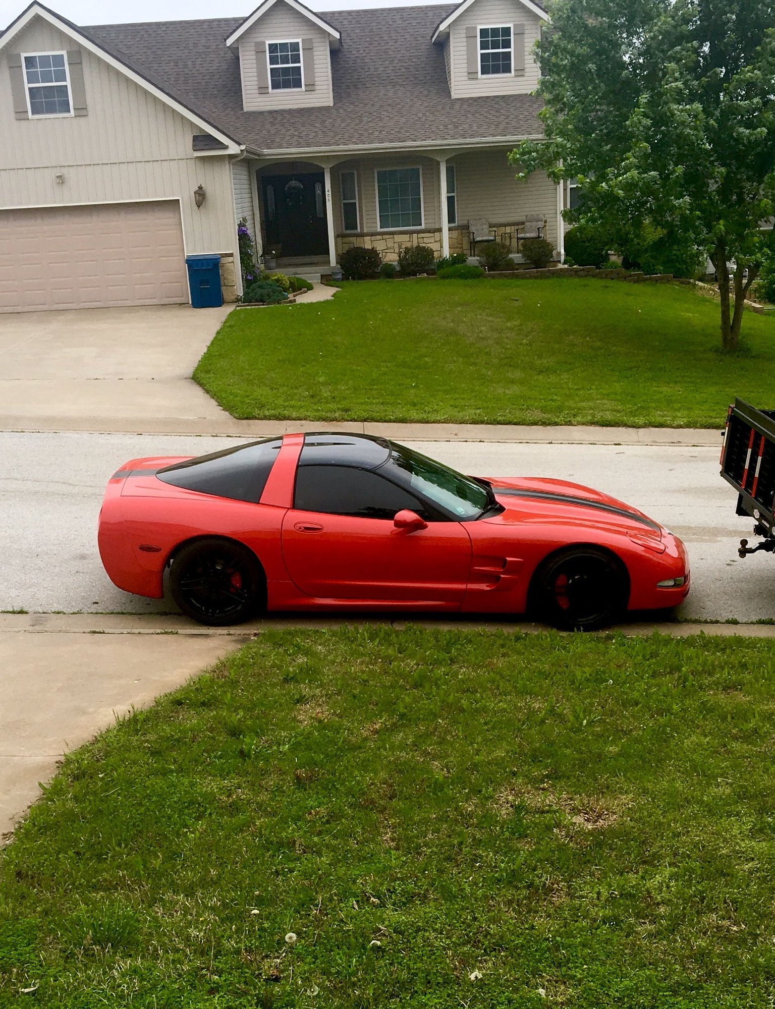 1998 Chevrolet Corvette - 98 vette built for big boost - Used - VIN 1g2466tf75585 - 8 cyl - 2WD - Automatic - Coupe - Red - Carl Junction, MO 64834, United States