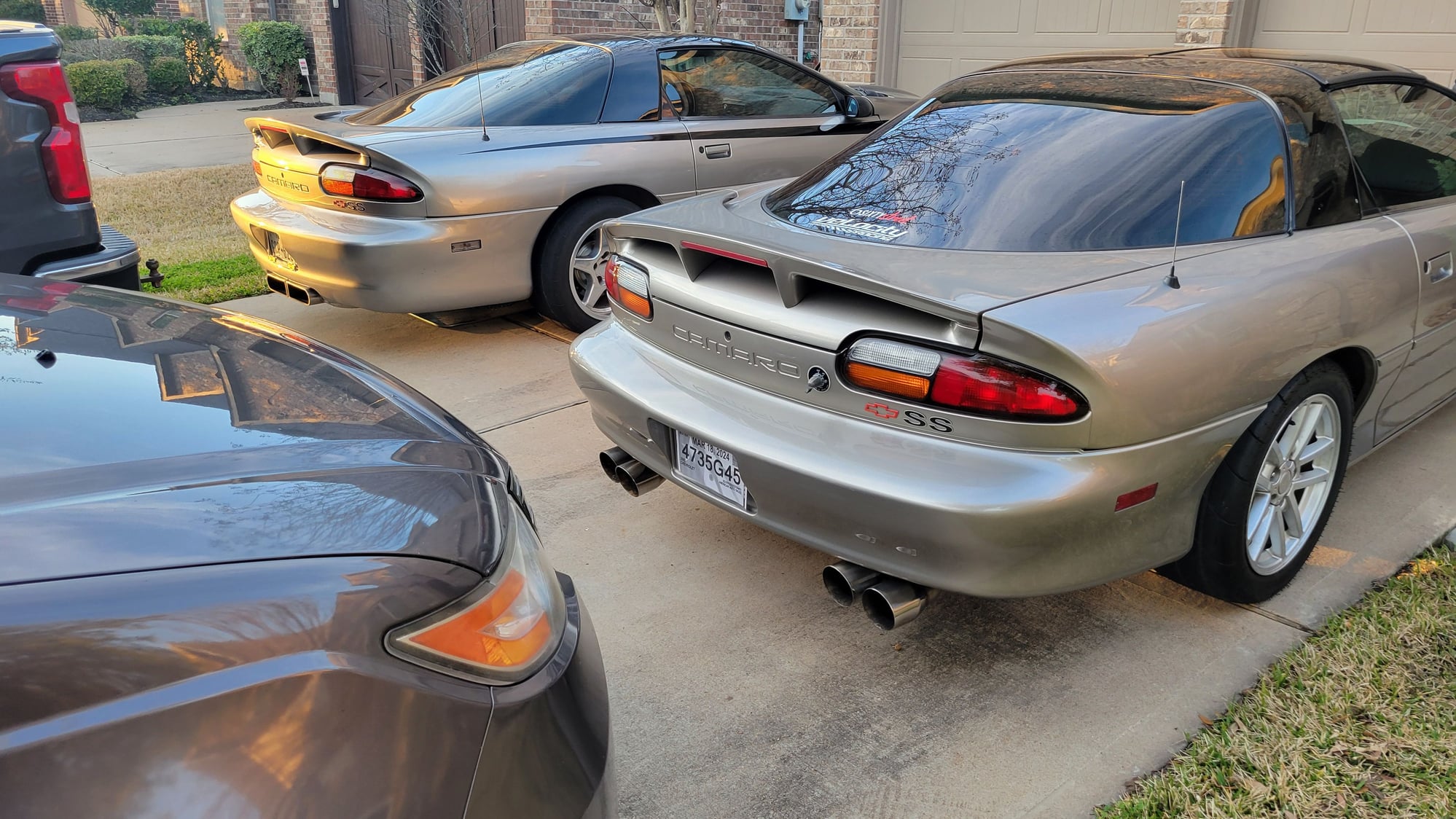 2002 Chevrolet Camaro - 2002 Camaro SS TTop Coupe - Used - VIN 2G1FP22G222104477 - 97,000 Miles - 8 cyl - 2WD - Automatic - Coupe - Beige - Katy, TX 77494, United States