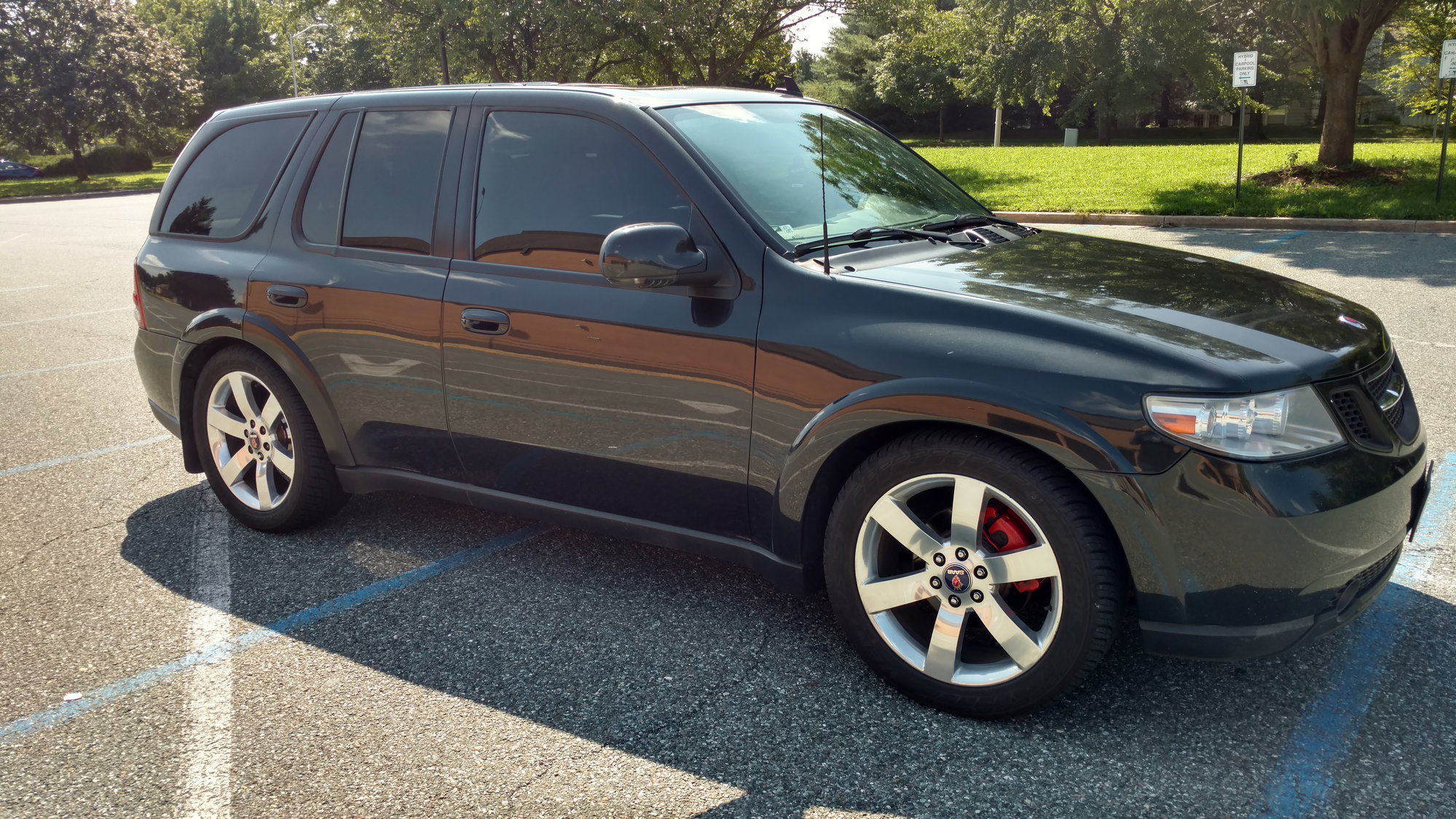 2008 Saab 9-7x - 2008 Saab 9-7x Aero: Cammed, Lowered, Stalled - Used - VIN 5S3ET13H882802276 - 90,300 Miles - 8 cyl - AWD - Automatic - SUV - Black - Germantown, MD 20874, United States