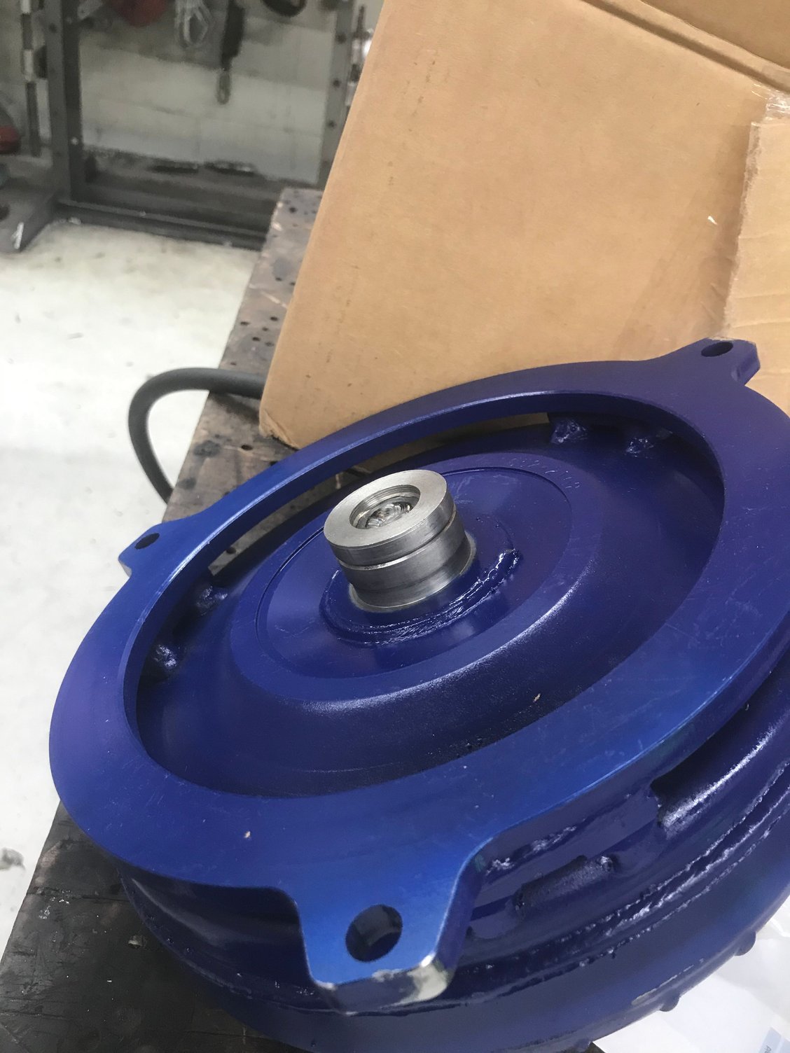 LS to Th400 adapter and flange built on torque converter. LS1TECH Camaro and Firebird Forum