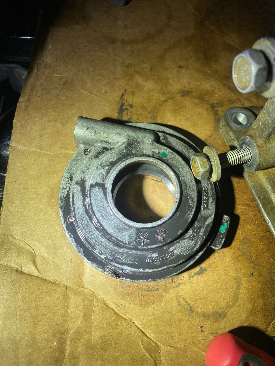 Oil pump black soot?