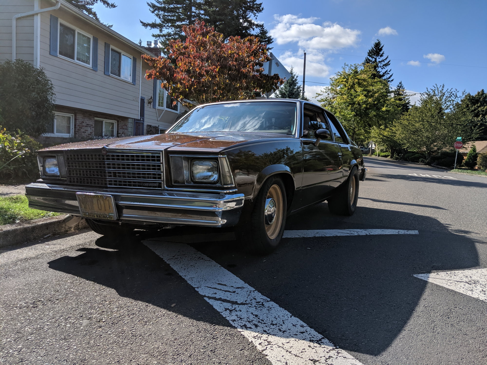 1979 Chevrolet Malibu - turbo g body malibu street/strip car - Used - VIN 1t27m9z458953 - 8 cyl - 2WD - Automatic - Coupe - Brown - Portland, OR 97220, United States