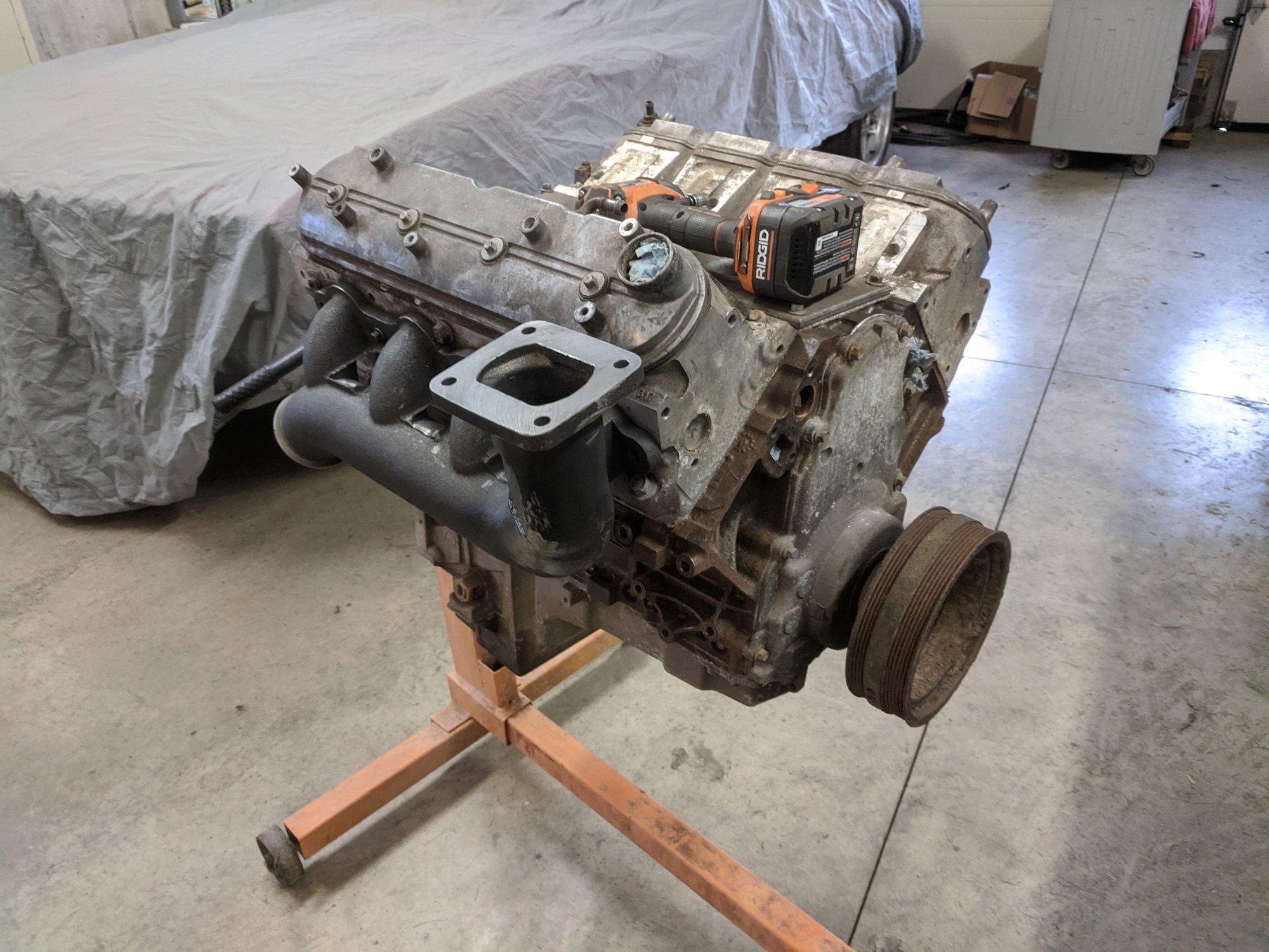 03 H2 Hummer 6.0 LQ4 Long Block with LS6 intake LS1TECH Camaro and