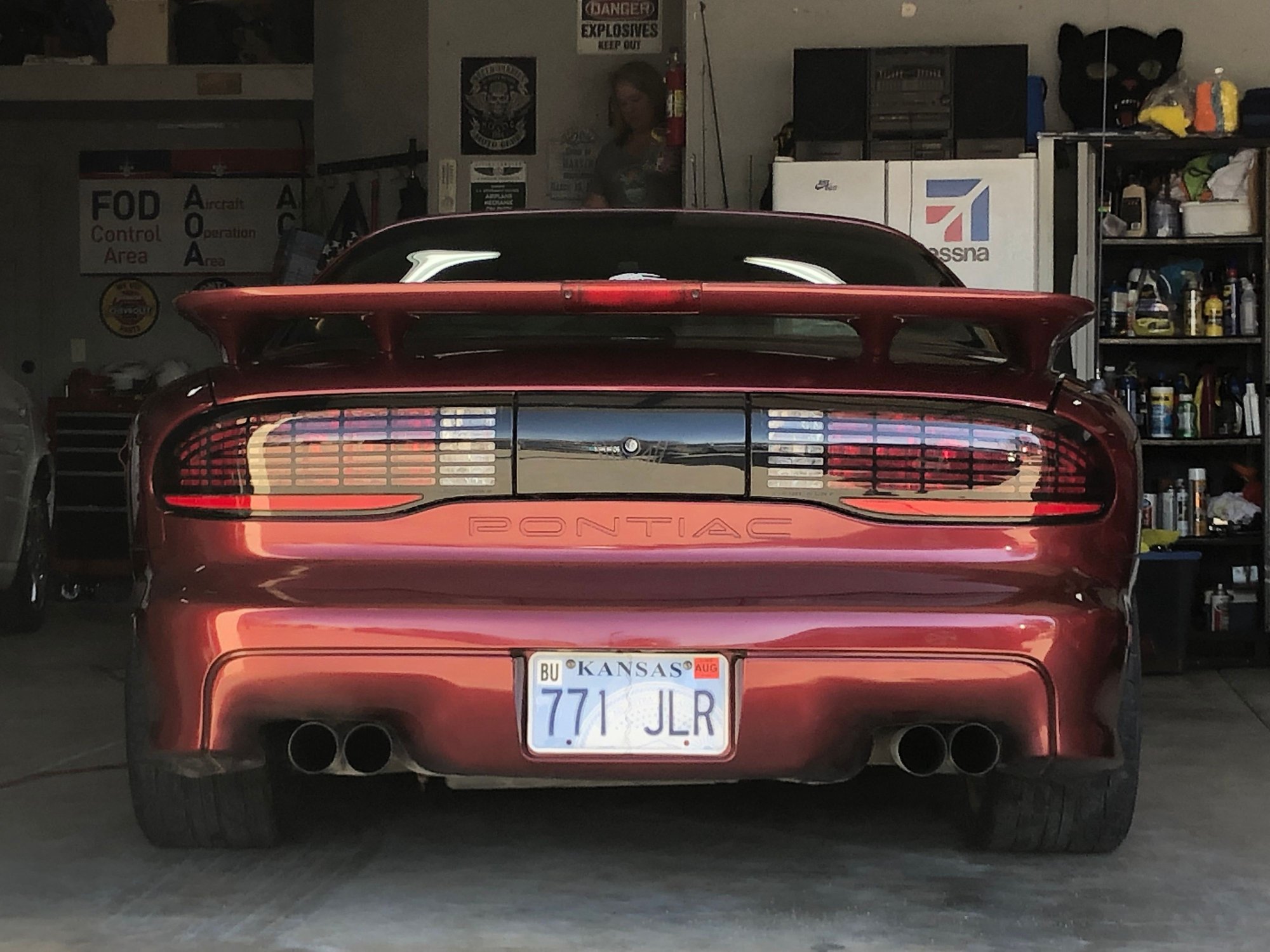 1994 Pontiac Firebird - 1994 Trans Am GT - Used - VIN 2G2FV22P2R2201447 - 89,000 Miles - 8 cyl - 2WD - Automatic - Hatchback - Red - Wichita, KS 67206, United States