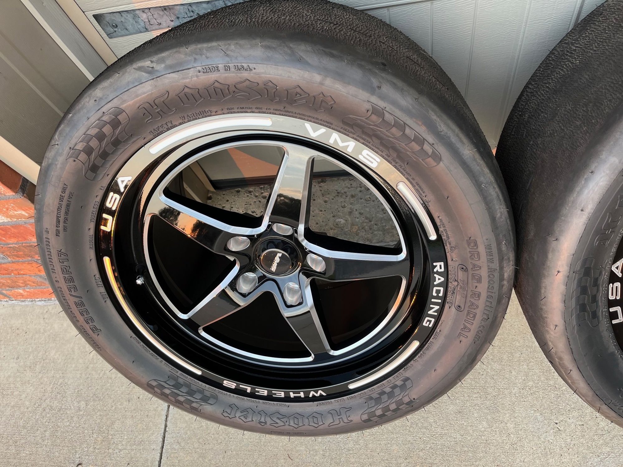 Wheels and Tires/Axles - VMS Racing - Wheels & Tires - Drag Pack - Oklahoma  LIKE NEW - Used - 2005 to 2013 Chevrolet Corvette - Poteau, OK 74953, United States