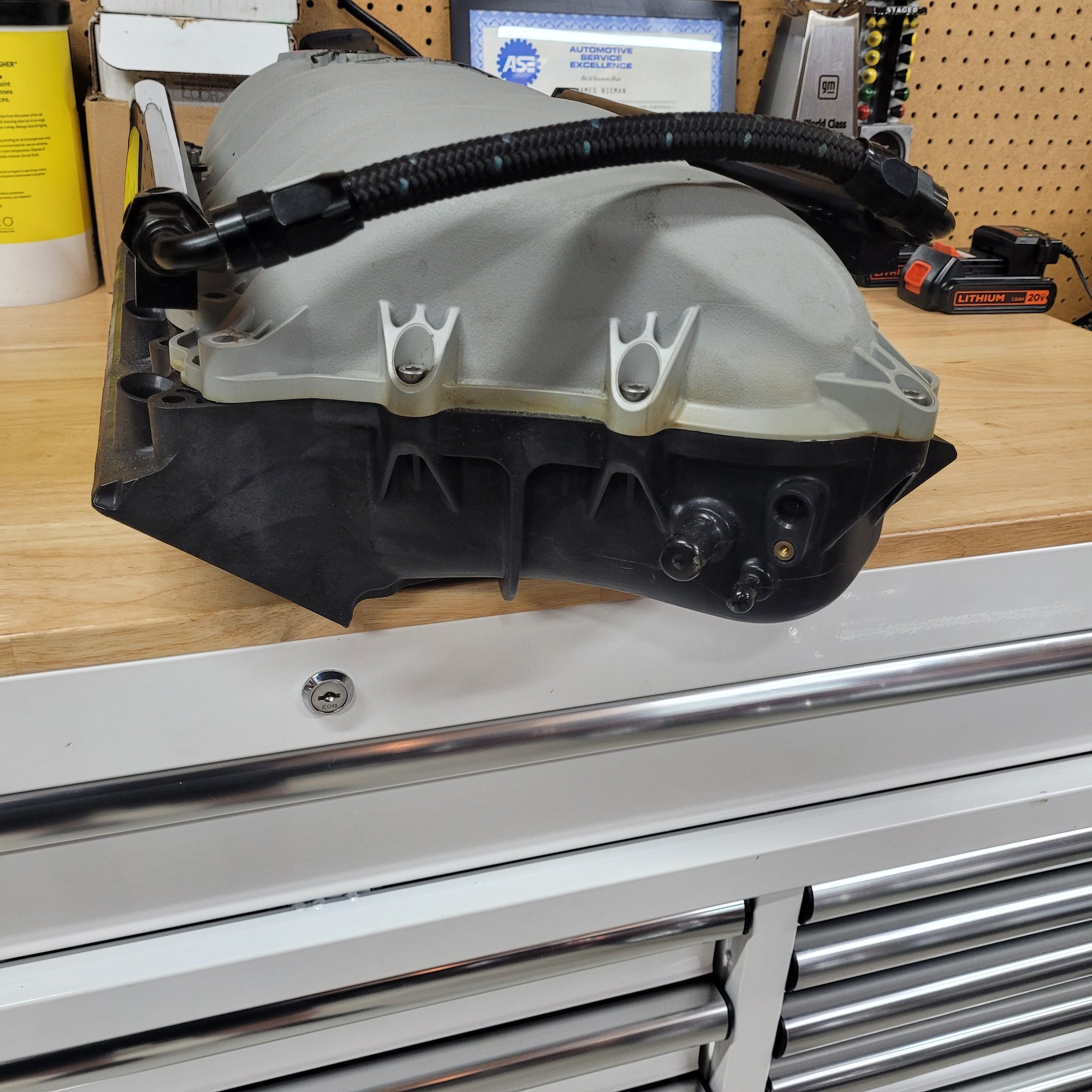 Engine - Intake/Fuel - FAST LSXr cathedral port intake (ported by tony mamo) w/holley fuel rails - Used - 0  All Models - Cornelius, NC 28031, United States