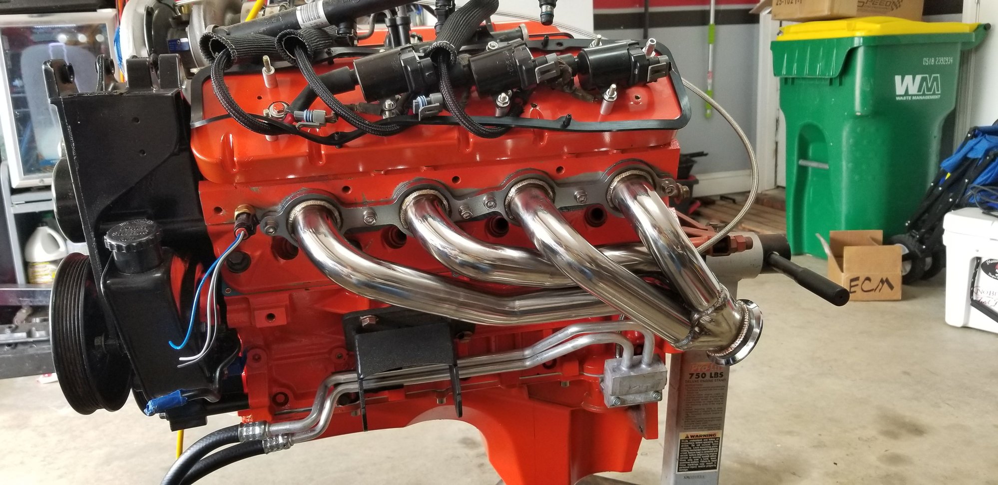 Turbo oil feed line too close to header? LS1TECH Camaro and