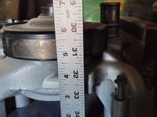 Water pump depth. 
