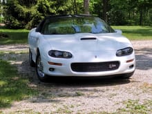 02 Z28 w/SS hood, SS rear spoiler, grill & aftermarket headlights. These cars look great with chrome C5 Z06 sytle wheels but if I get new wheels I really want to step up to 18's all around and get away from 17's.