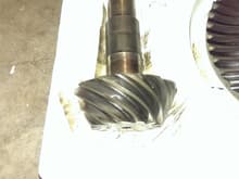 GM 10 bolt 3.23 ring and pinion w/ 70,000 miles in great shape. $60