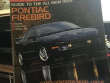 A special edition Road and Track magazine dedicated to the new Firebird