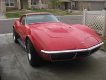 '68 Corvette - The day she came home.