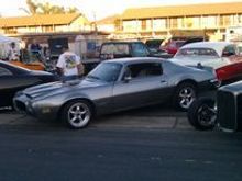 at a car show about 1 and half later