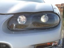 Home made Headlights with Corvette C6 Projectors.