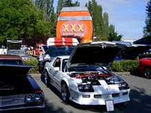 XXX car shw..all chevy..first place for modified 3rd GEN