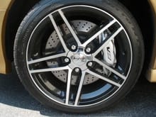 18&quot; Machine Face Z06 wheels with 14&quot; Z06 rotors and CTS-V Calipers