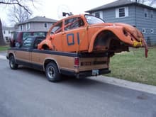 Yes, that is a General Lee/Herby in the back of the pickup lol.