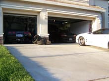 THE GARAGE: MY DADS BLOWN '01 Z06 MATT'S SLAMMED AND CAMMED SS, AND MY BABY ON CCW'S