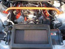 cleaning the engine bay up