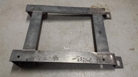 Home made seat bracket