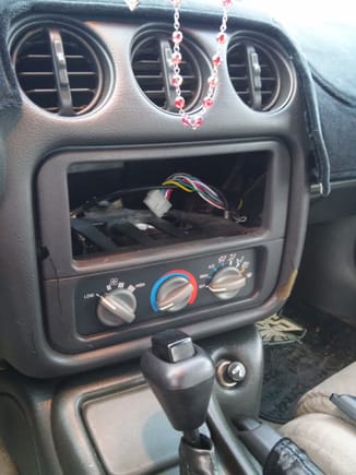 Also managed to get vandalized while at work the other night..they stole my stereo and broke the bezel, dash and console lid. Two very awesome f-body owners are sending me a bezel and OE Delco radio free of charge. Restored faith in humanity.