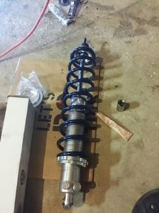 Rear springs came in so I could convert my DA shocks to rear coilovers...