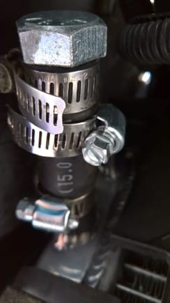 Radiator Leak! - Fix it with more band clamps