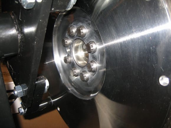 The LSA crank has an 8 bolt flywheel flange.
