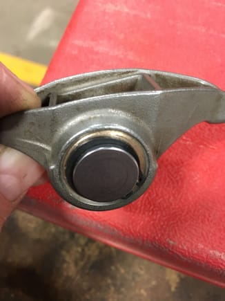 Snap ring in place