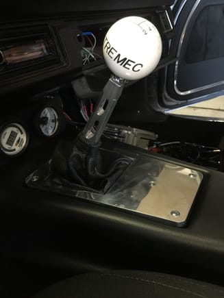 T56 shifter and custom boot