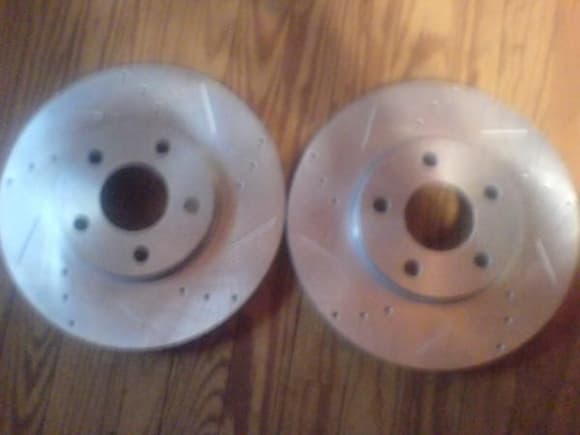 Drilled &amp; Slotted rotors
