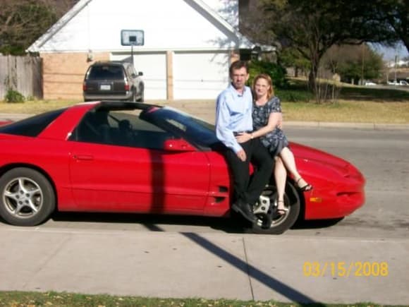 me and my wife sitting on the right front 2001 Formula