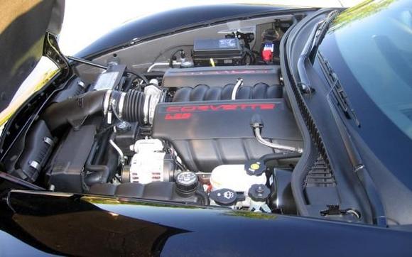 Clean engine bay