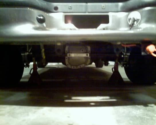 new rear end in